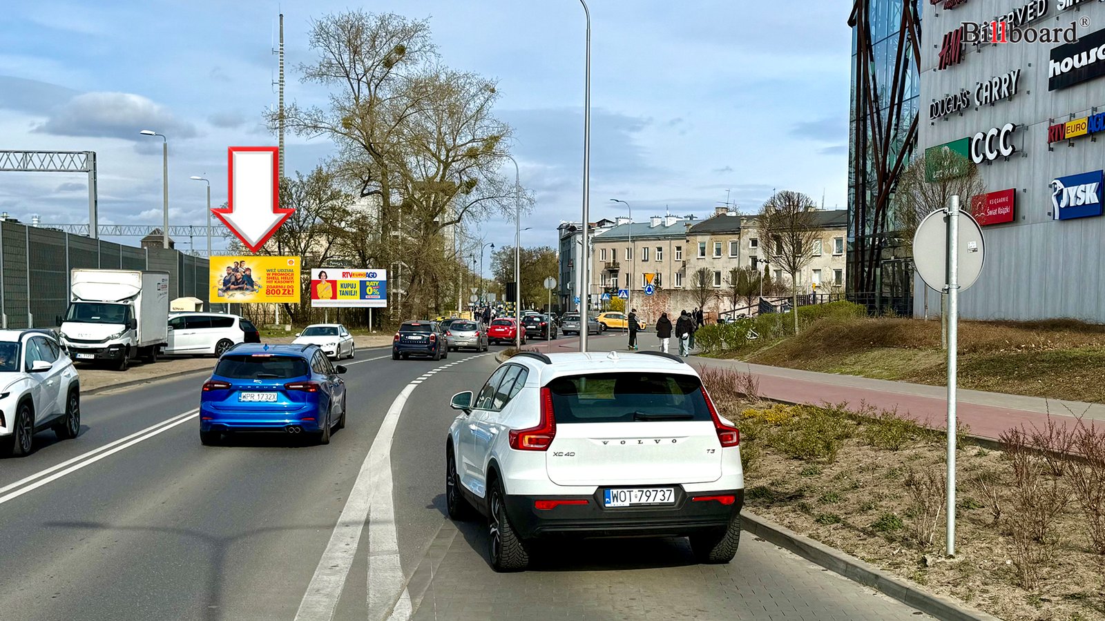 Realizacja nośnika reklamowego: i15 lewa